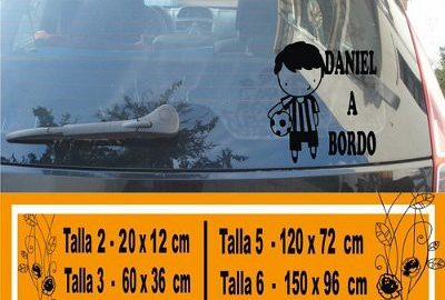 Personalized baby on board 1029