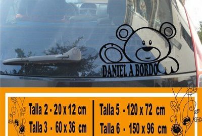 Babyauto Vinyl an Bord 1006