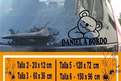 Babyauto Vinyl an Bord 1009
