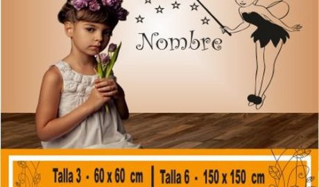 vinilo bebe hadas campanilla 1020