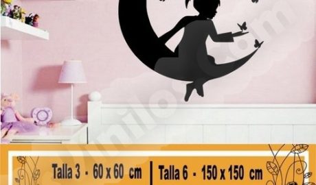 vinilo decorativo bebe nena 1126