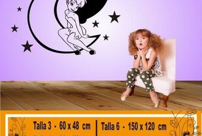 vinilo campanilla disney 1050
