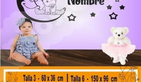 vinilos bebe nena 1150