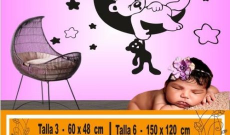 vinilos bebe nena 1156