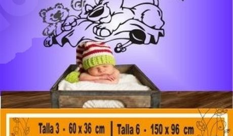 león bebe durmiendo