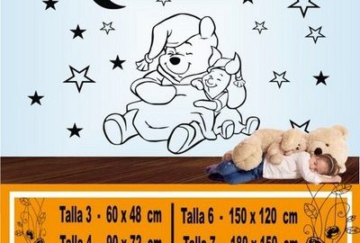 vinilo disney winnie-de pooh 1030