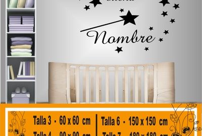 vinilos de bebe estrellas 2010
