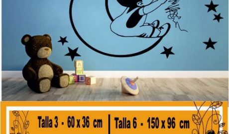 vinilo decorativo bebe nene 1100