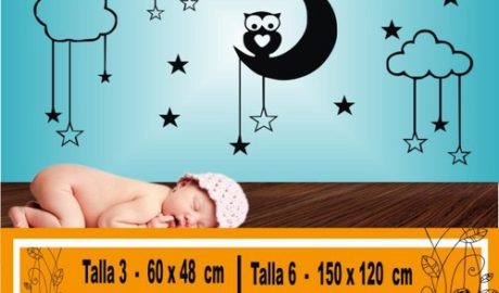 vinilo decorativo bebe nene 1208