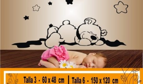 vinilos decorativos para bebes osos 1112