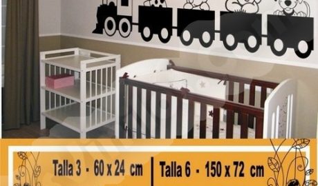 vinilos decorativos para bebes osos 1115
