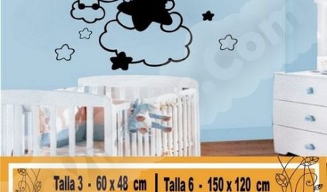 vinilos decorativos para bebes osos 1116