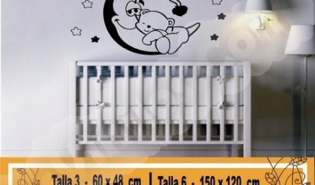 vinilos decorativos para bebes osos 1118