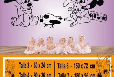 vinilos disney baby 1003