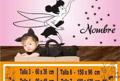 vinilos disney campanilla 1014