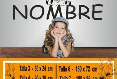 vinilos disney con nombre 1023