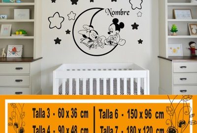 vinile Disney Mickey Minnie luna 2001