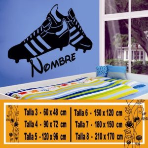 vinilos infantiles botas futbol 1205