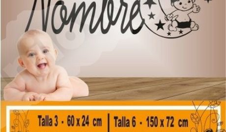 Nom de vinyle bébé 1173