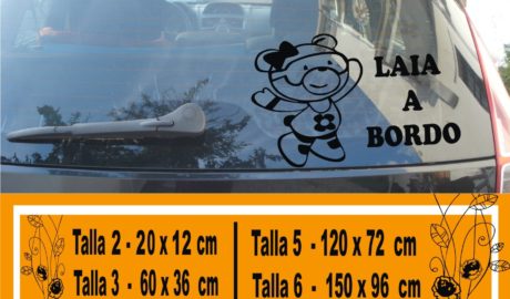Osita Baby an Bordaufkleber