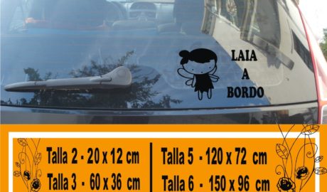 baby on board fairy stickers