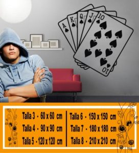 vinilos originales baraja de poker