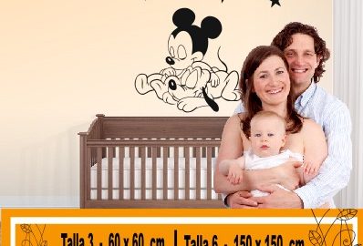Vinilos infantiles disney para decorar paredes