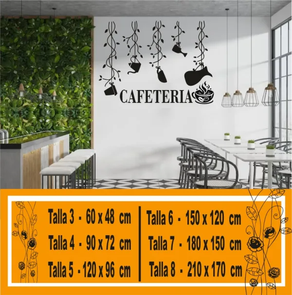 Esencia Cafetera Vinilos que Transforman tu Cafetería