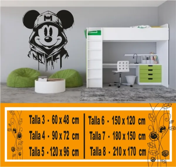 Disney Magic Mickey Mouse dekorative Vinyls für zu Hause