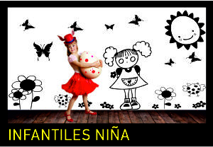 Vinilos decorativos infantiles para niña